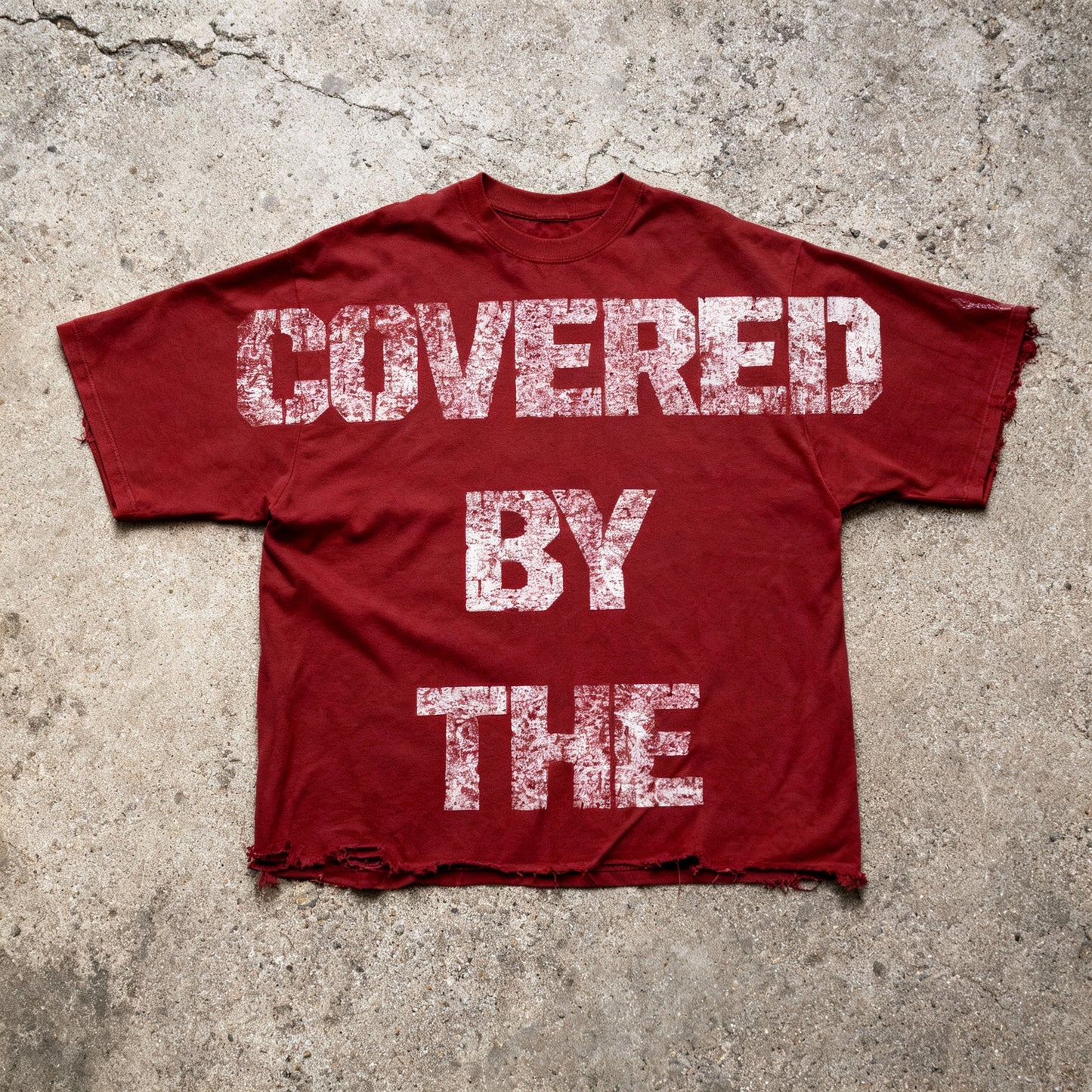 The Blood Tee – Vintage Crimson